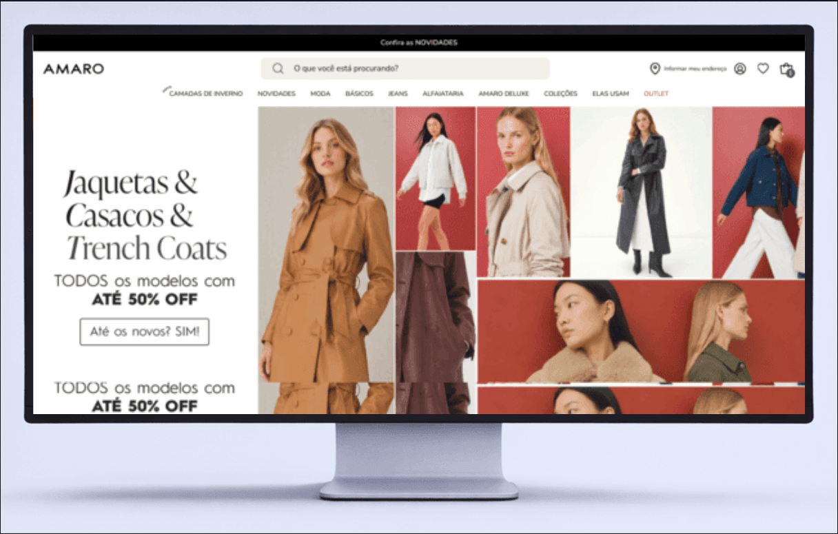 AMARO – Shopify eCommerce Development
