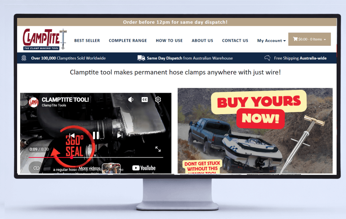 ClampTite Australia – Neto by Maropost Development